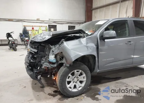2021 Chevrolet Colorado 4Wd Short Box Lt z USA, uszkodzony, nr VIN 1GCGTCEN7M1267857